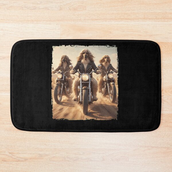 Item preview, Funny Afghan Hound Motorcycle Meme Dog Lover designed and sold by DoodleTortle.