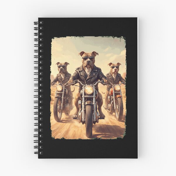 Item preview, Funny American Pit Bull Terrier Motorcycle Meme Dog Lover designed and sold by DoodleTortle.