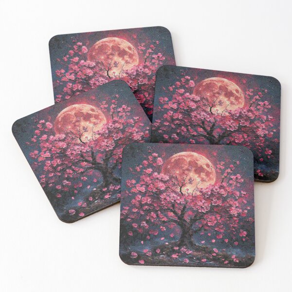Item preview, Sakura Tree Art – Japanese Cherry Blossom Aesthetic | Pink Floral Nature Design designed and sold by Illuministique.