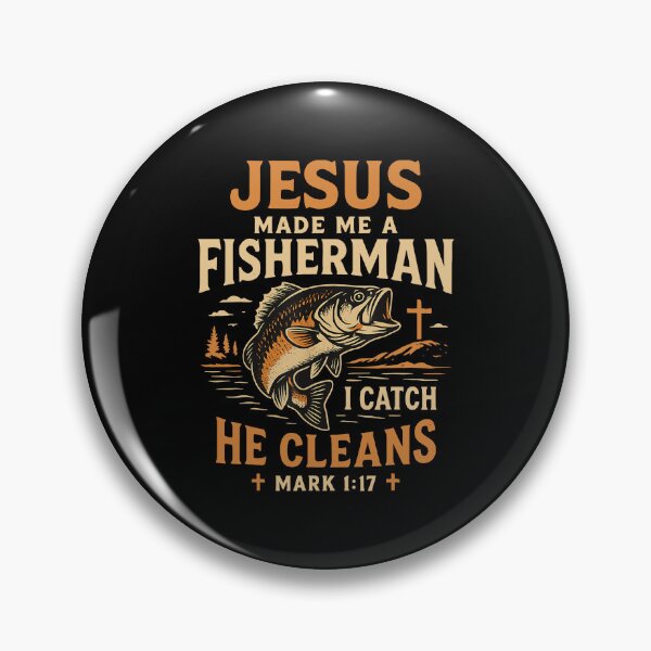 Item preview, Jesus Made Me A Fisher Of Men designed and sold by Ellafeingold.