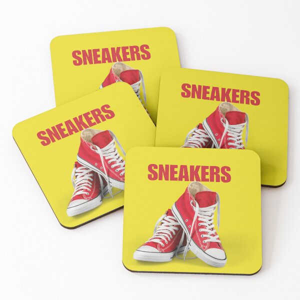 Item preview, Retro Red Sneakers Streetwear Art designed and sold by A touch of creativity.