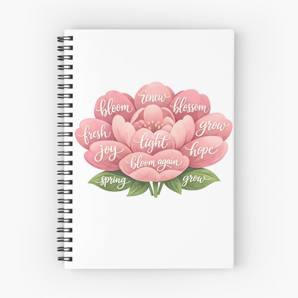 Item preview, Spring Floral Typography Inspirational designed and sold by Byte-shirt.
