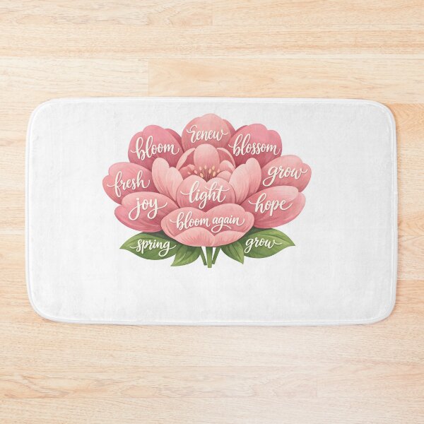 Item preview, Spring Floral Typography Inspirational designed and sold by Byte-shirt.