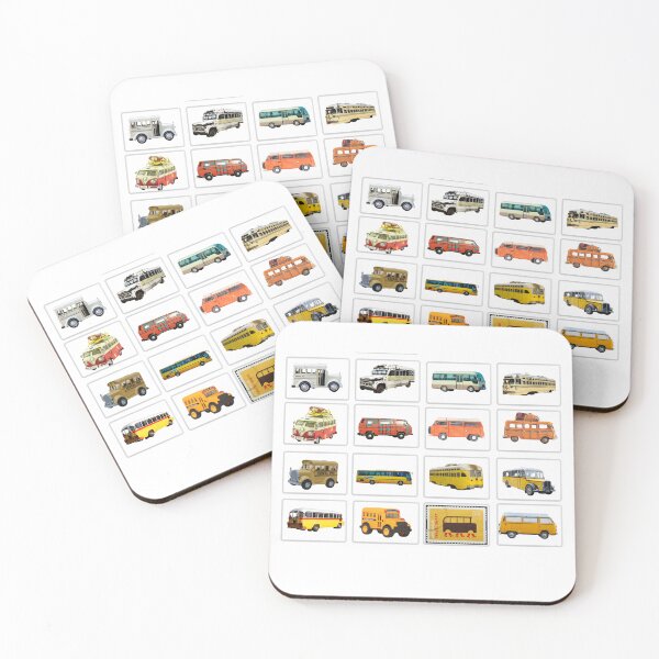 Item preview, Yellow Orange Buses designed and sold by Belly Button Joe .