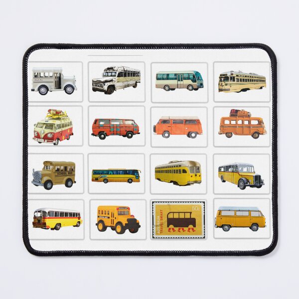 Item preview, Yellow Orange Buses designed and sold by Belly Button Joe .