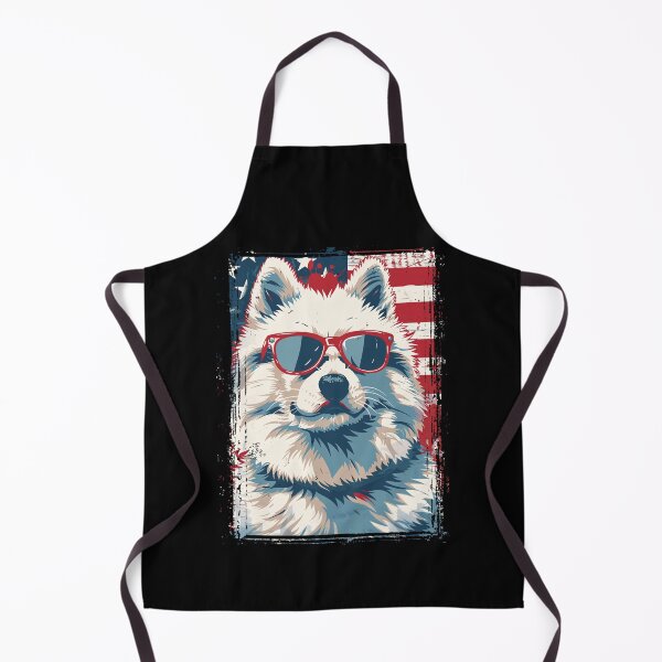 Item preview, Funny American Eskimo 4th July USA Flag America Mom Dad Kids designed and sold by rafaeltto.