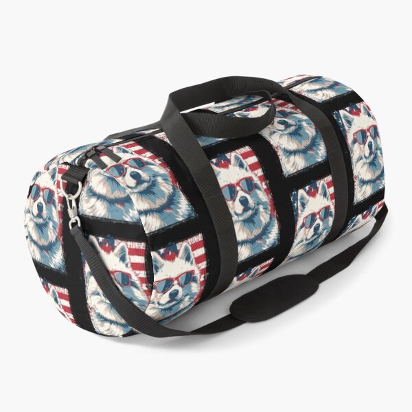 Item preview, Funny American Eskimo 4th July USA Flag America Mom Dad Kids designed and sold by rafaeltto.