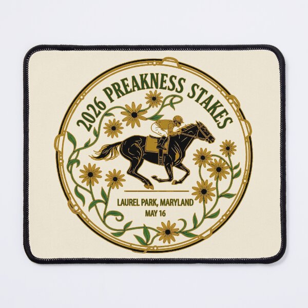 Item preview, Preakness 2026 Horse Racing Design on Apparel, Gifts and More designed and sold by Ginny Luttrell.