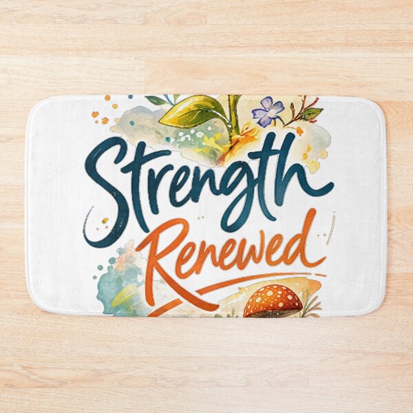 Item preview, Strength Renewed – Inspirational Christian Quote designed and sold by lindalifepeace.
