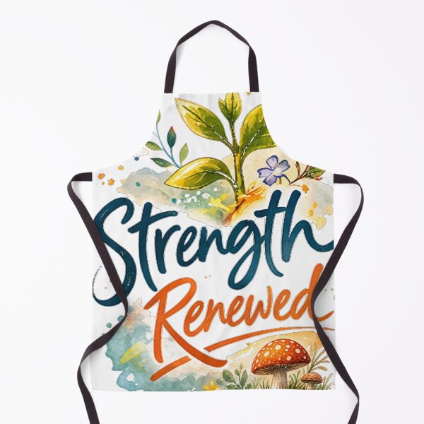 Item preview, Strength Renewed – Inspirational Christian Quote designed and sold by lindalifepeace.