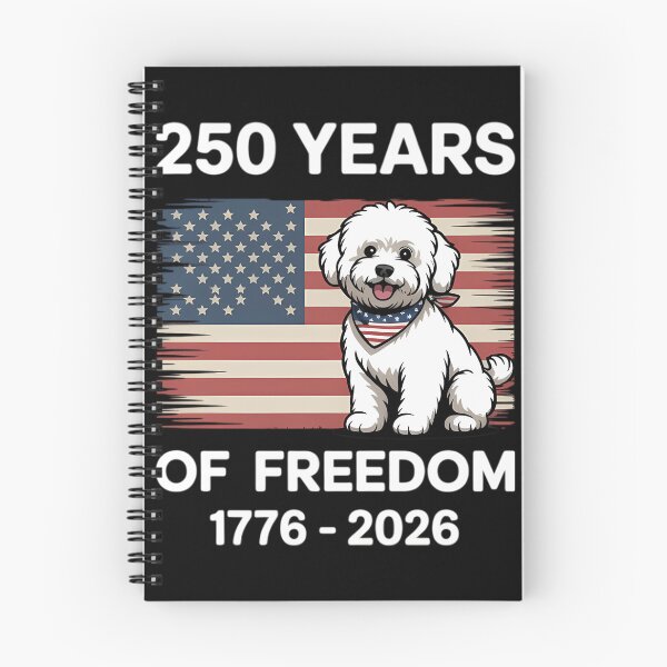 Item preview, 250 Years America Anniversary Bichon Frise 250th Anniversary designed and sold by TyraYoung.