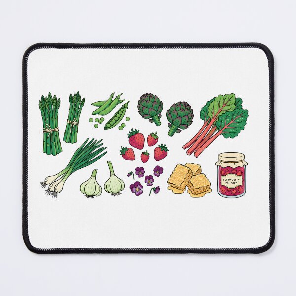 Item preview, Spring Seasonal Food Farmers Market designed and sold by Byte-shirt.