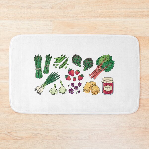 Item preview, Spring Seasonal Food Farmers Market designed and sold by Byte-shirt.