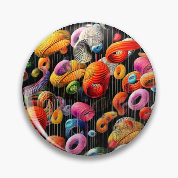 Item preview, The Great Slinky Unraveling: A Surreal Sky designed and sold by daweave77.