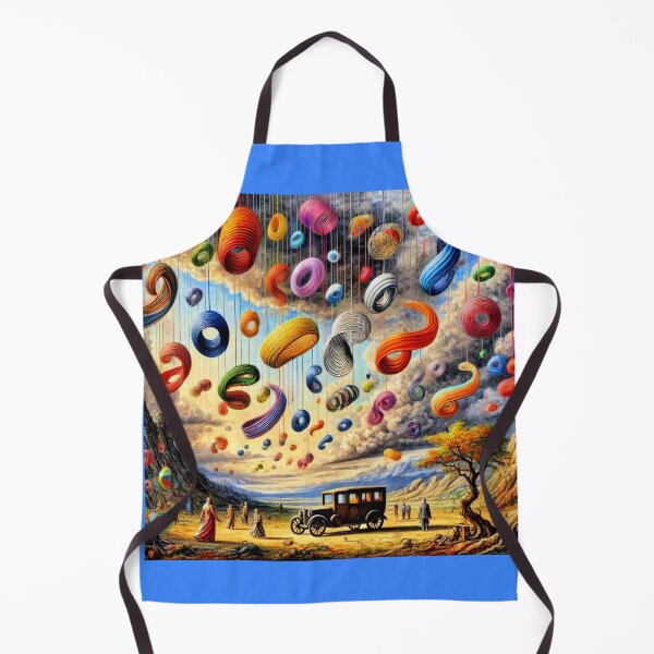 Item preview, The Great Slinky Unraveling: A Surreal Sky designed and sold by daweave77.