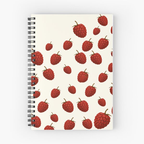 Item preview, Fresh Red Raspberry Fruit Seamless Pattern designed and sold by Akira Design Store.