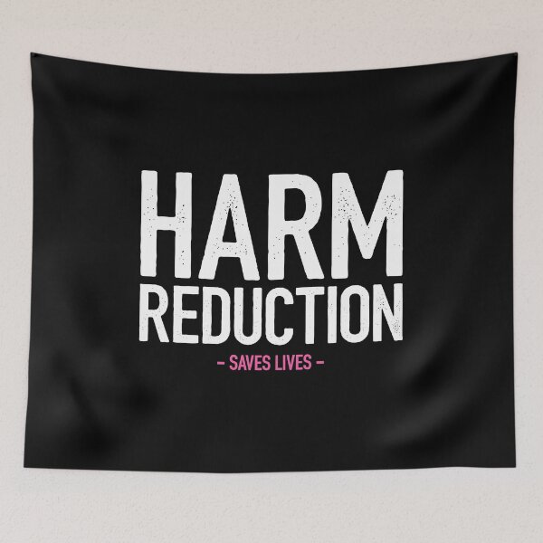 Item preview, Harm Reduction Saves Lifes - Funny Nurse Medical Worker Gift designed and sold by mashaqwenty.