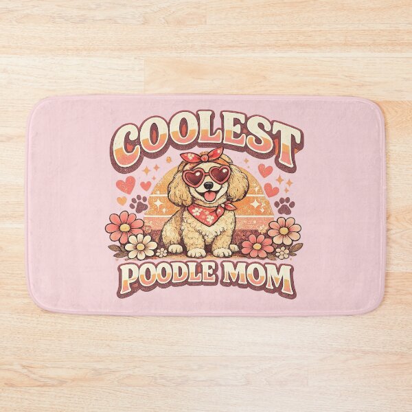 Item preview, Poodle Mom, Coolest Poodle Mom designed and sold by graphic-genie.