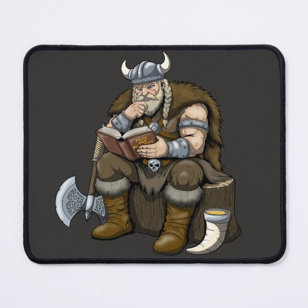 Item preview, Viking at the Library designed and sold by Other Side of Sane.