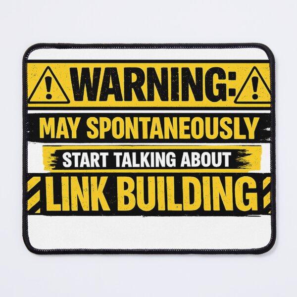 Item preview, SEO Truths Link Building Warning Label designed and sold by Art by Debasish.