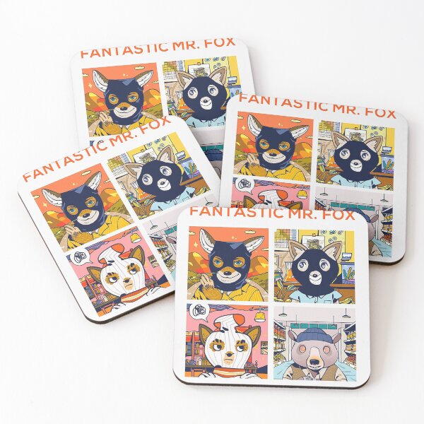 Item preview, fantastic mr. fox collage designed and sold by savanacray.
