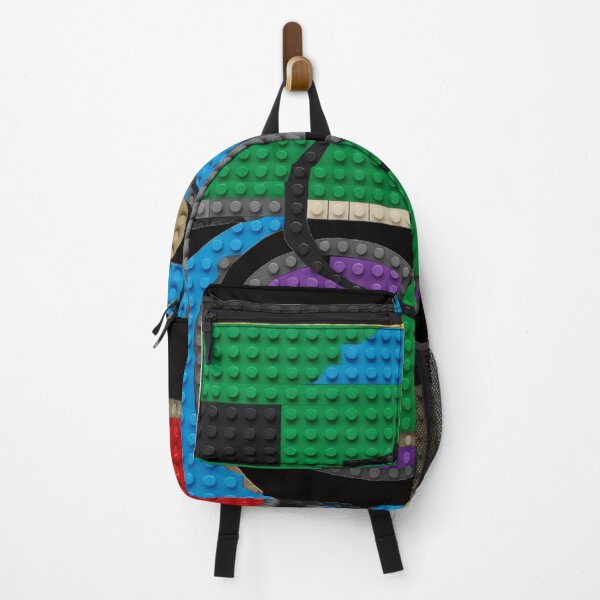 Item preview, Shapes Misbehaving Brick Mosaic colorful geometric abstract designed and sold by SmashingDeals.
