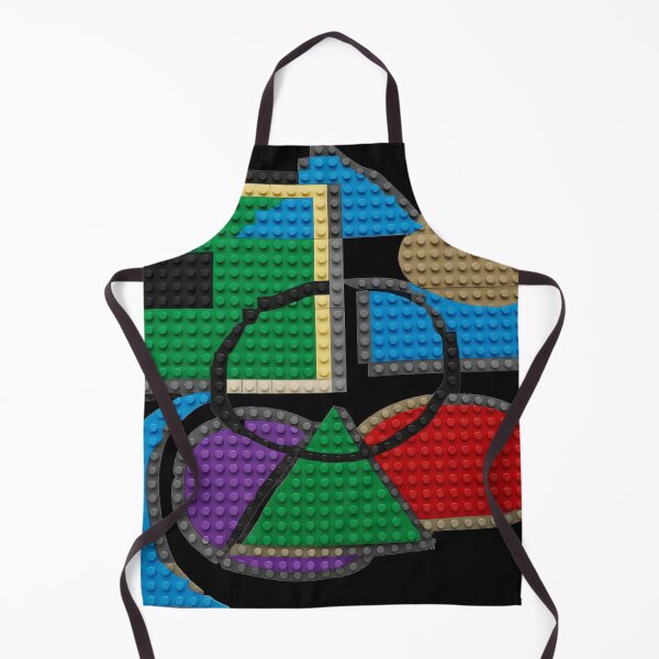 Item preview, Shapes Misbehaving Brick Mosaic colorful geometric abstract designed and sold by SmashingDeals.