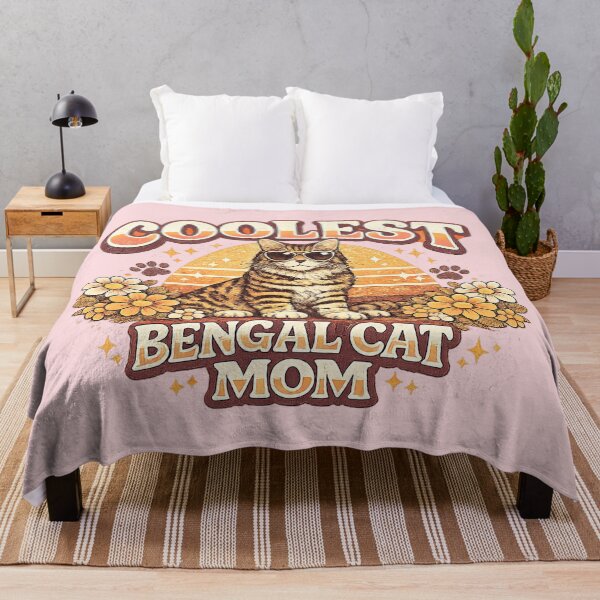 Item preview, Bengal Mom, Coolest Bengal Mom, Bengal Cat Mom designed and sold by graphic-genie.