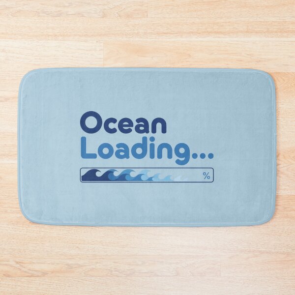 Item preview, Ocean Loading – Coastal Identity Typography Design designed and sold by Sea Gem.