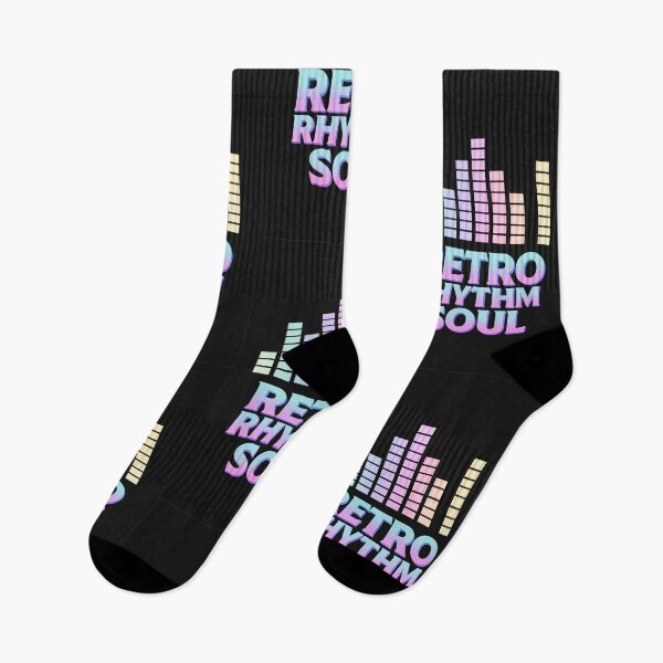 Item preview, Retro Rhythm Soul – Faded Neon Synthwave Equalizer Design designed and sold by JonelCrafts.