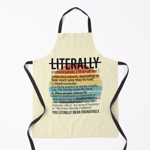 Item preview, You Literally Mean Figuratively Funny Grammar Joke Gift for English Teachers designed and sold by Im-Ara.