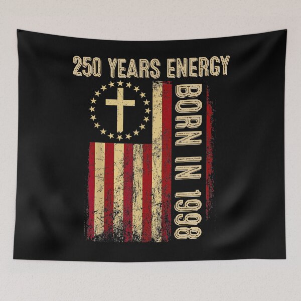 Item preview, 250 Years Energy Born in 1998 Vintage Birthday 28 Years Old designed and sold by RoyesButler.