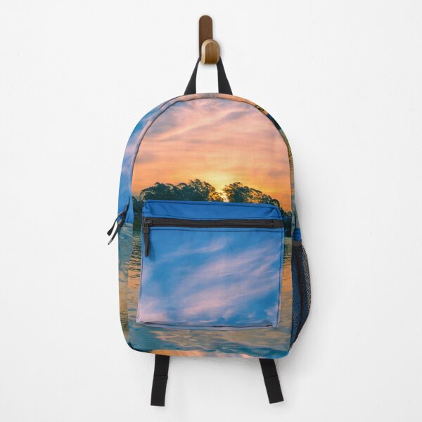 Item preview, Sunset over Lake Macquarie NSW – Golden Hour Australia – Coastal Lake Art designed and sold by Ross.A.Campbell.
