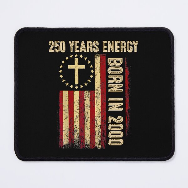 Item preview, 250 Years Energy Born in 2000 Vintage Birthday 26 Years Old designed and sold by RoyesButler.