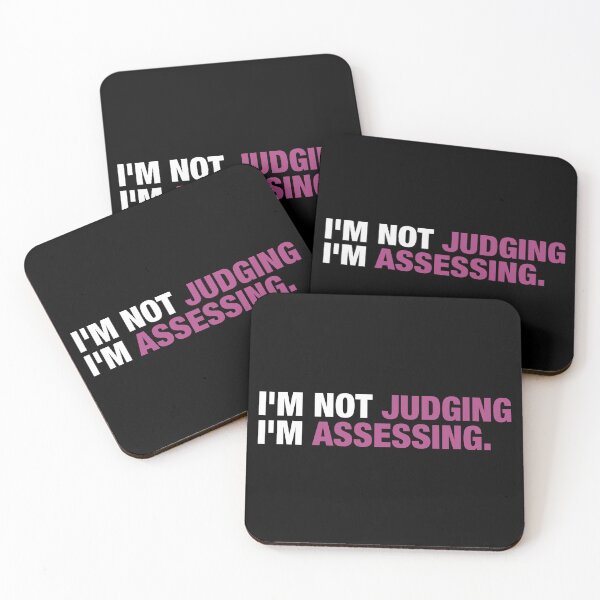 Item preview, I'm Not Judging I'm Assessing designed and sold by reqinazasmine.