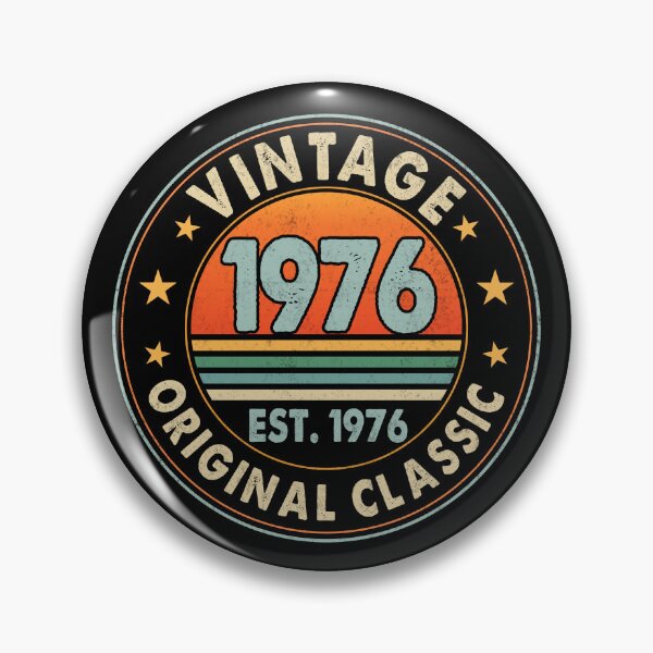 Item preview, Vintage 1976, 50th Birthday Original Retro Birthday Gift designed and sold by FernaRoje.