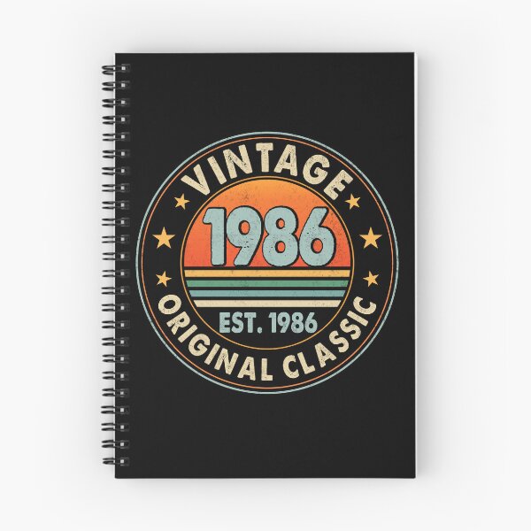 Item preview, Vintage 1986, 40th Birthday Original Retro  Birthday Gift designed and sold by FernaRoje.