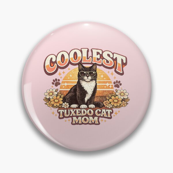Item preview, Tuxedo Mom, Coolest Tuxedo Mom, Tuxedo Cat Mom designed and sold by graphic-genie.