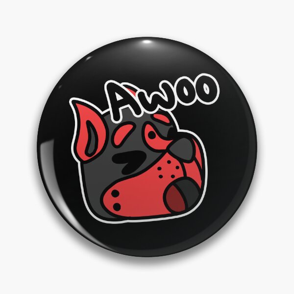 Item preview, Puppy Play "Awoo" (RED) designed and sold by ryeplease.