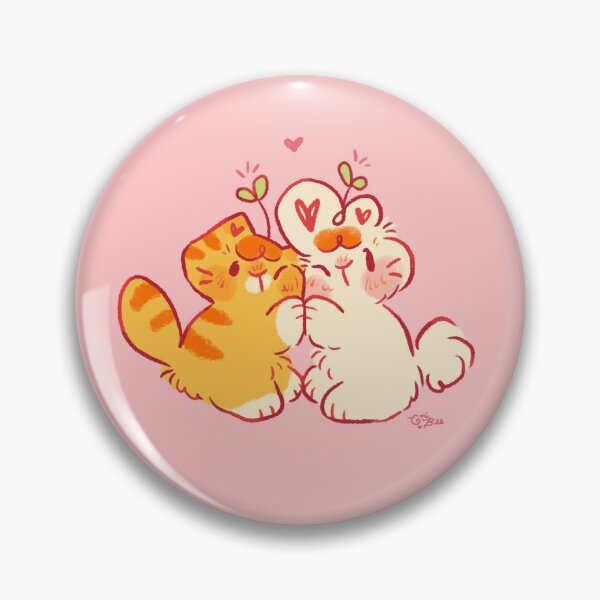 Item preview, Tobi & Tansy Hug - Cute Cat & Bunny designed and sold by EmiBeeBuzz.