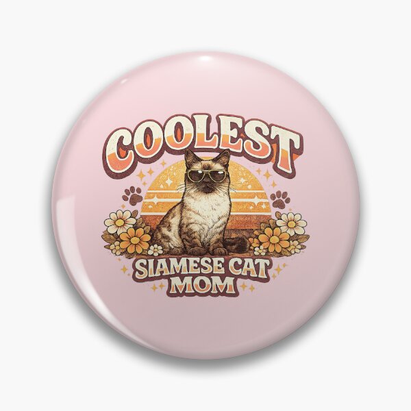 Item preview, Siamese Mom, Coolest Siamese Mom, Siamese Cat Mom designed and sold by graphic-genie.