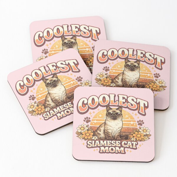 Item preview, Siamese Mom, Coolest Siamese Mom, Siamese Cat Mom designed and sold by graphic-genie.