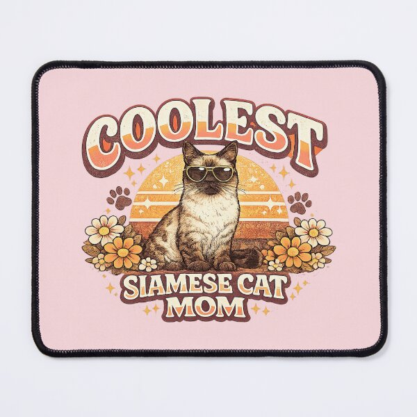 Item preview, Siamese Mom, Coolest Siamese Mom, Siamese Cat Mom designed and sold by graphic-genie.