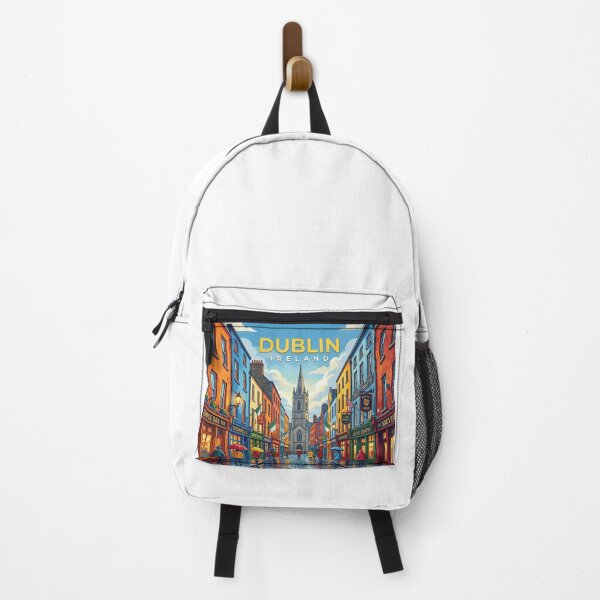 Item preview, Vintage Dublin Ireland Travel Poster | Retro Irish City Wall Art designed and sold by andres felipe Guevara Rincon.