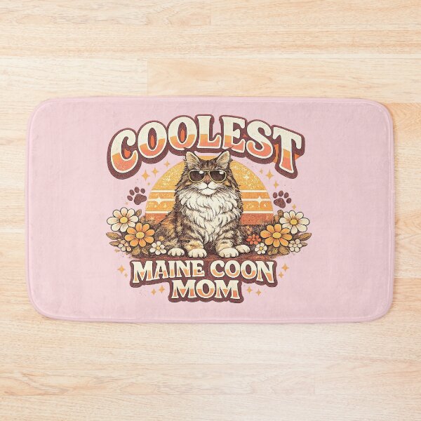Item preview, Maine Coon Mom, Coolest Maine Coon Mom, Maine Coon Cat Mom designed and sold by graphic-genie.