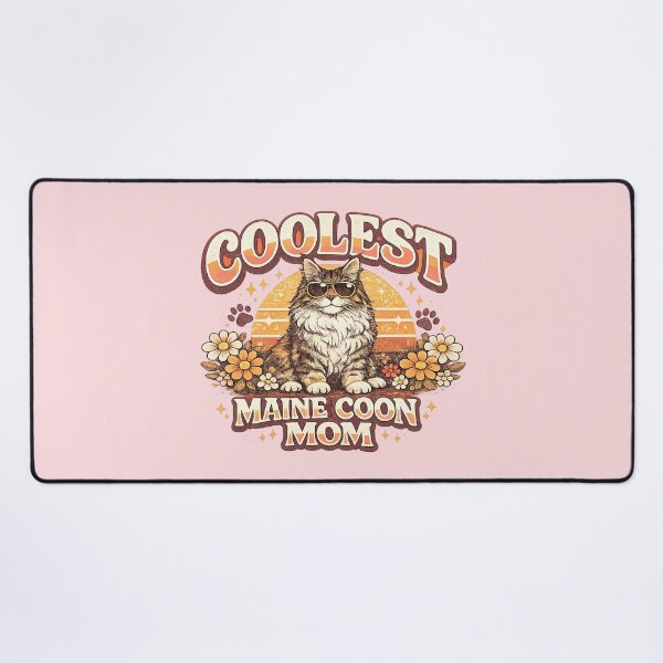 Item preview, Maine Coon Mom, Coolest Maine Coon Mom, Maine Coon Cat Mom designed and sold by graphic-genie.