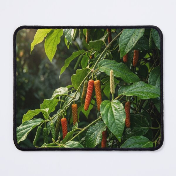 Item preview, Vibrant Long Pepper Vines: Tropical Botanical Garden designed and sold by Mindful Heritage.