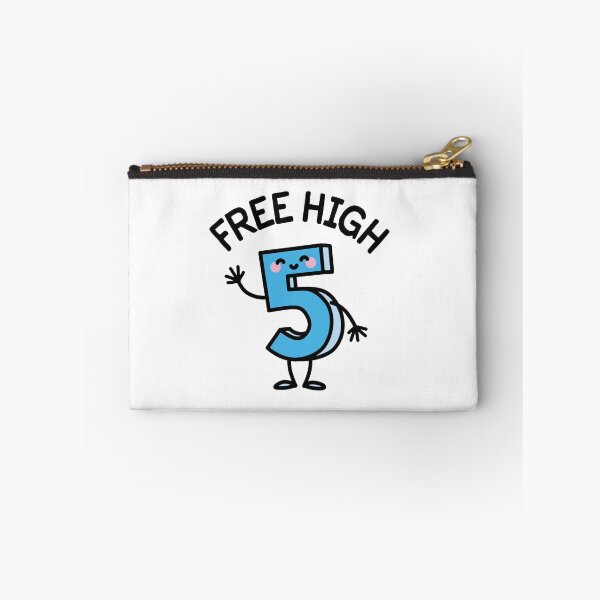 Item preview, Free High fives / five number birthday 5 years old designed and sold by LaundryFactory.