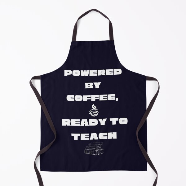 Artikelvorschau, Angetrieben von Kaffee – Bereit zum Unterrichten – Lustiges Lehrer-Kaffeeliebhaber-T-Shirt entworfen und verkauft von HopeAndHustle.