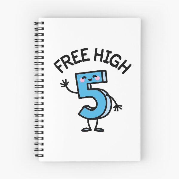 Item preview, Free High fives / five number birthday 5 years old designed and sold by LaundryFactory.